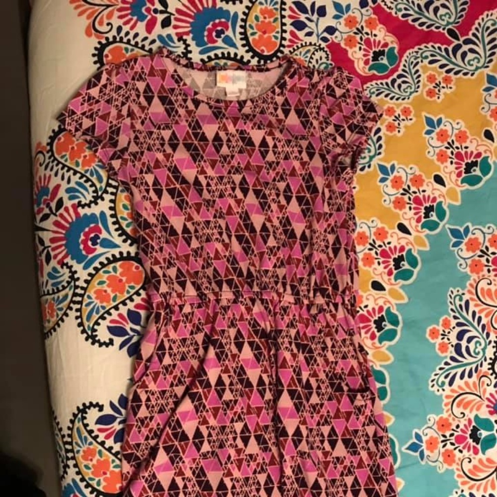 LULA ROE GIRLS MAE DRESS